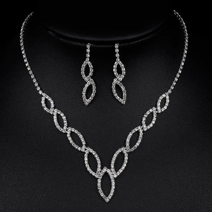 rhinestone necklace, necklace women, earrings women, jewelry set for women, rhinestone jewelry, necklace and earrings set, necklace set for women, earrings necklace set, chain earrings