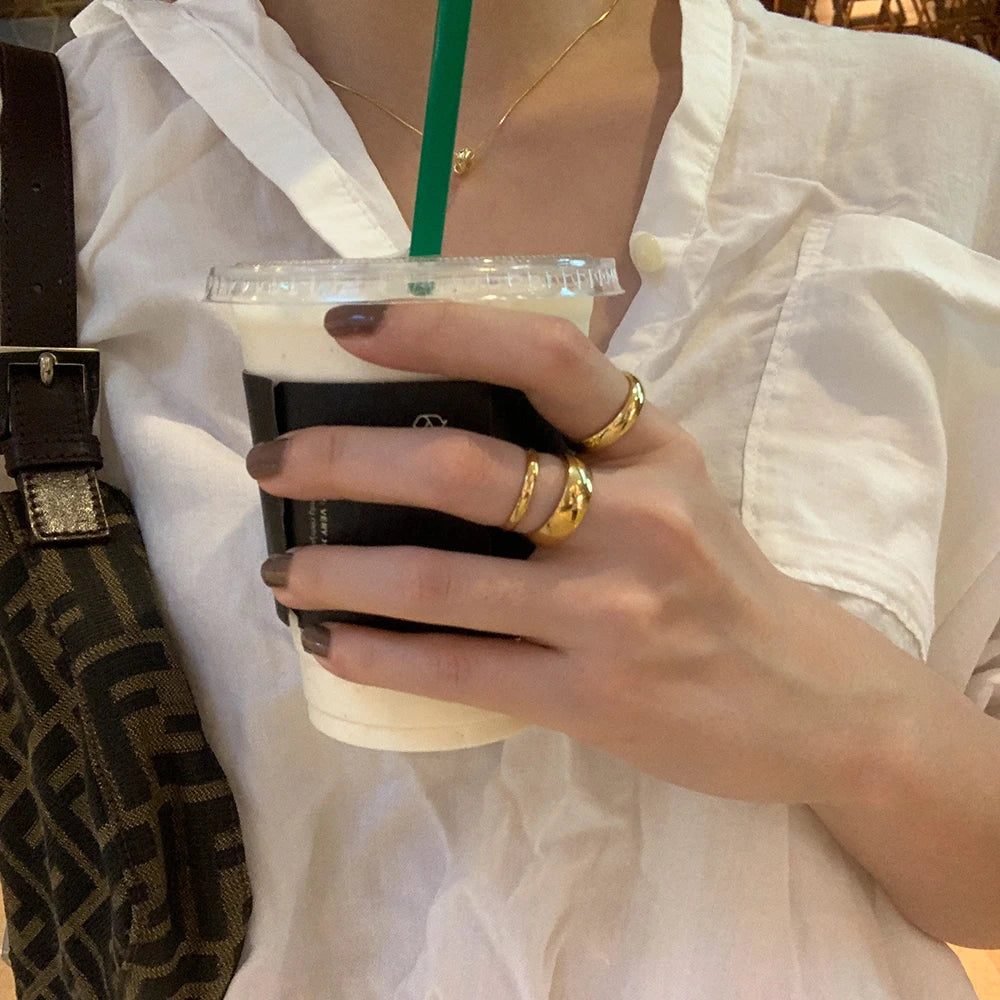 gold rings, gold rings women, steel rings, stainless rings, stainless steel gold rings, stainless steel rings for women, metal rings, gold ring bands, 18k gold rings