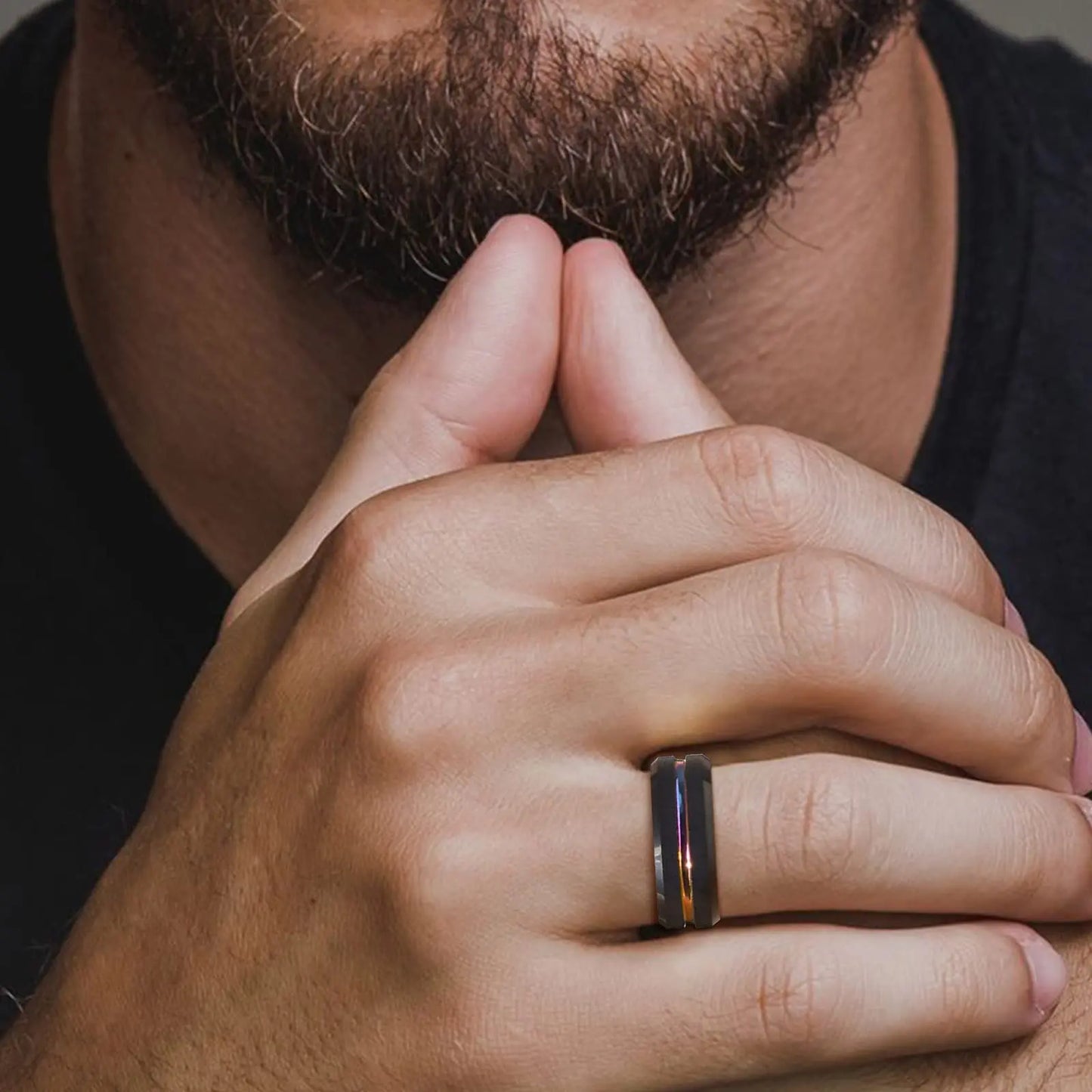 wedding band, band rings, wedding band rings, stainless steel rings, stainless steel wedding band, unisex rings, stainless steel wedding rings, mens band rings, matte wedding band