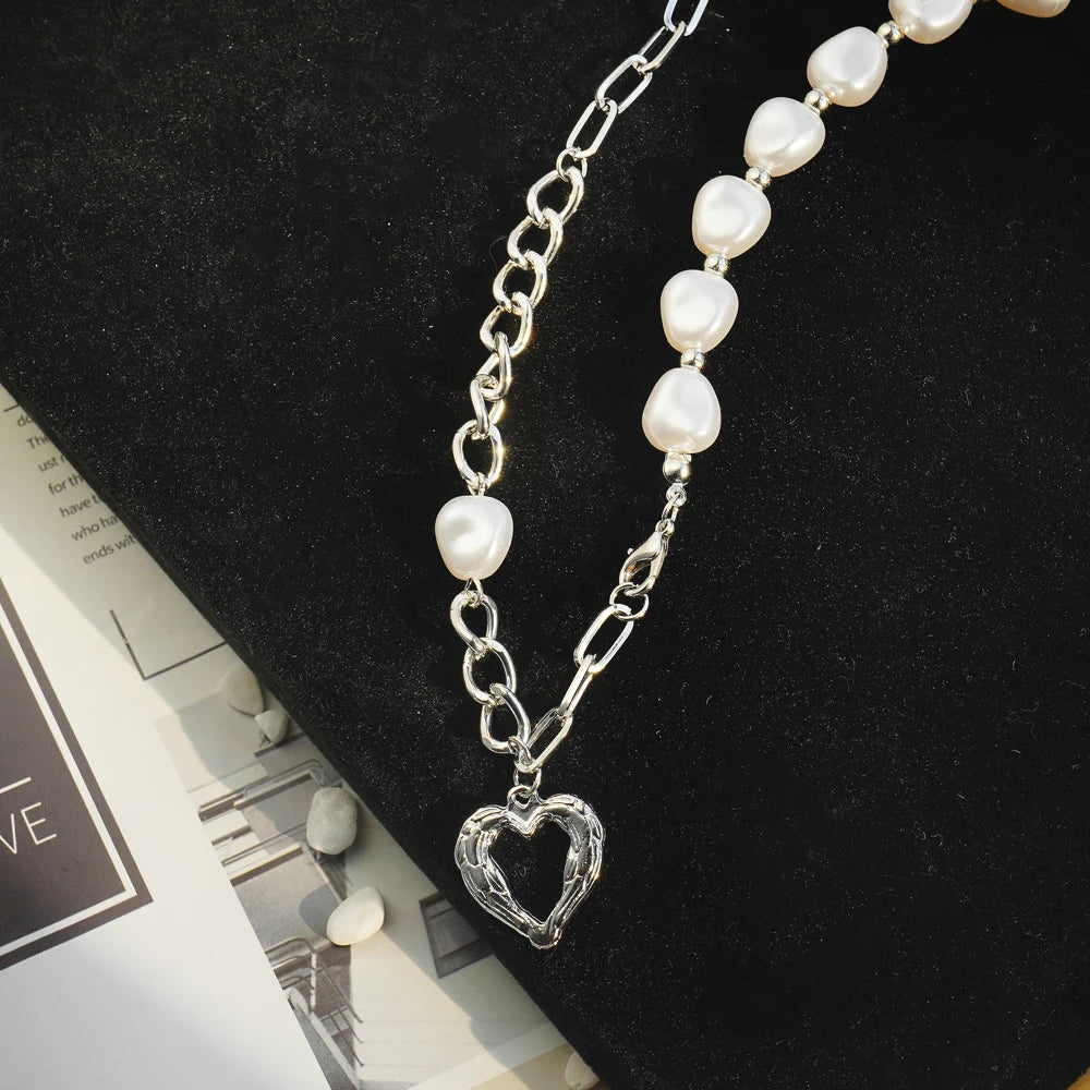 star necklace, double necklace, star pendant, unisex necklace, double layer necklace, pendant necklaces, layer necklace