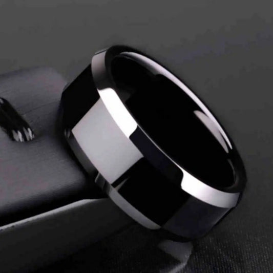 stainless steel rings, unisex rings, ,black rings, steel rings, stainless rings, metal rings, black stainless steel ring, matte black ring, mens rings