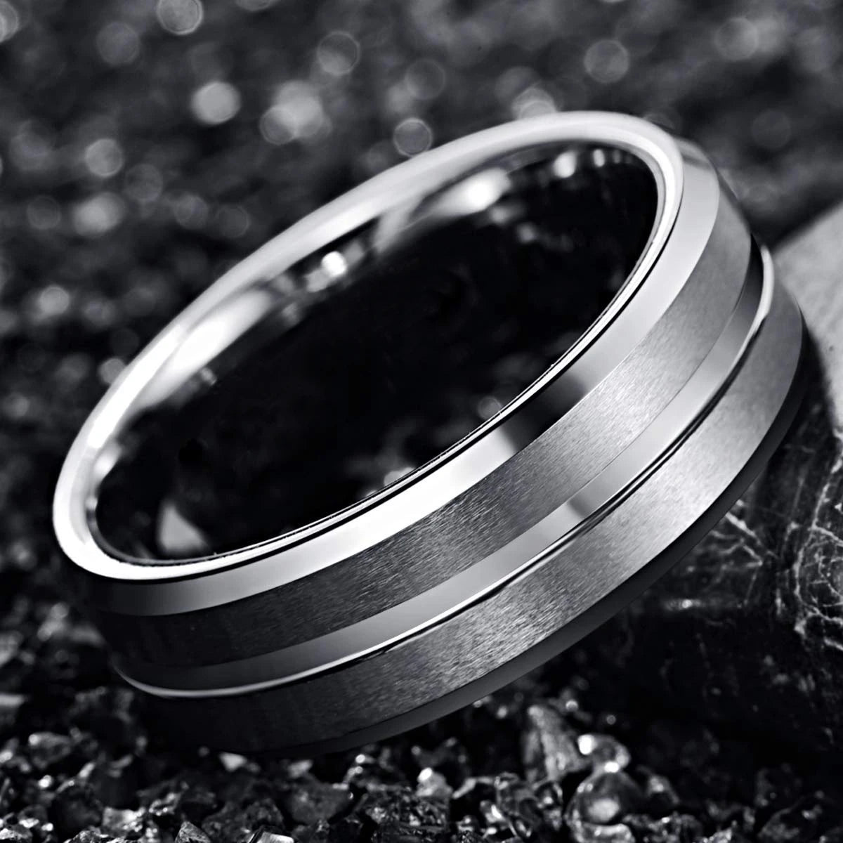 wedding band, band rings, wedding band rings, stainless steel rings, stainless steel wedding band, unisex rings, stainless steel wedding rings, mens band rings, matte wedding band