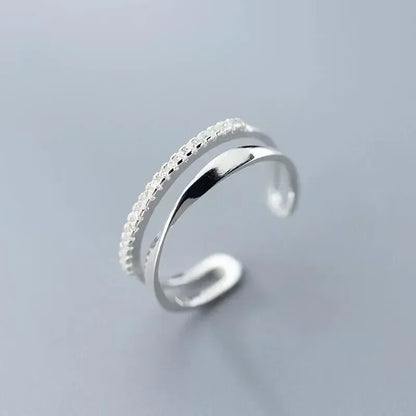 women ring, silver ring, 925 silver ring, sterling ring, sterling silver rings for women, silver rings women, double ring, ring sterling silver 925