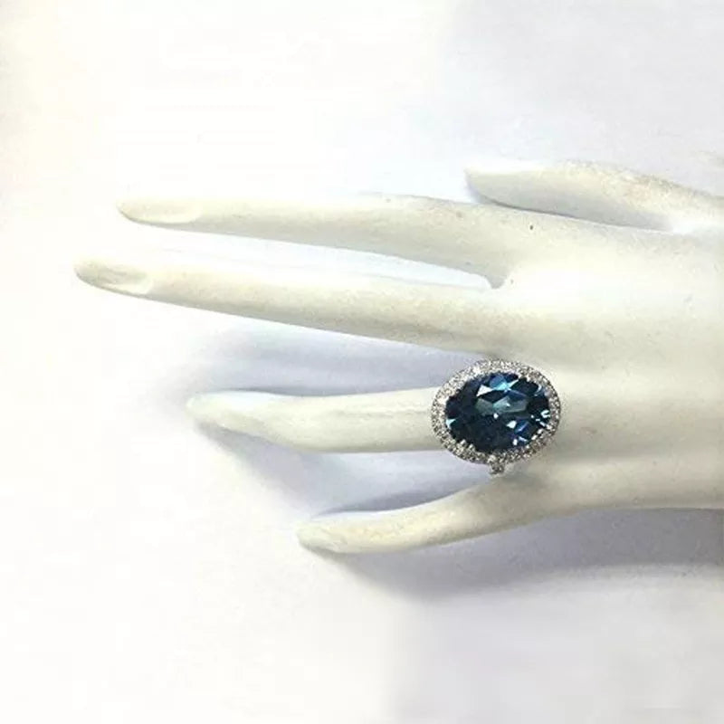 womens rings, rings silver, silver womens rings, blue rings, cz rings, gemstone rings, stone rings, gem stone rings, gemstone rings for women, silver bands, blue ring, blue stone rings