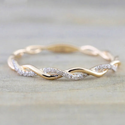 zircon ring, twist ring, cubic zirconia ring, ring twist, minimalist ring, cubic ring, wedding ring, ring minimalist, open ring, ring setting, ring bands
