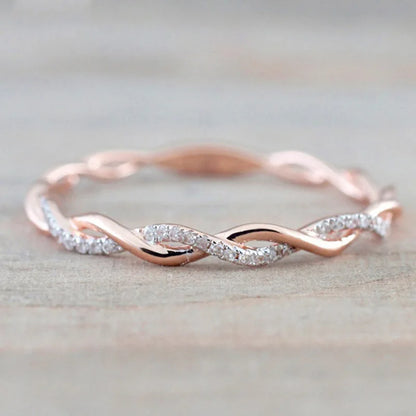 zircon ring, twist ring, cubic zirconia ring, ring twist, minimalist ring, cubic ring, wedding ring, ring minimalist, open ring, ring setting, ring bands