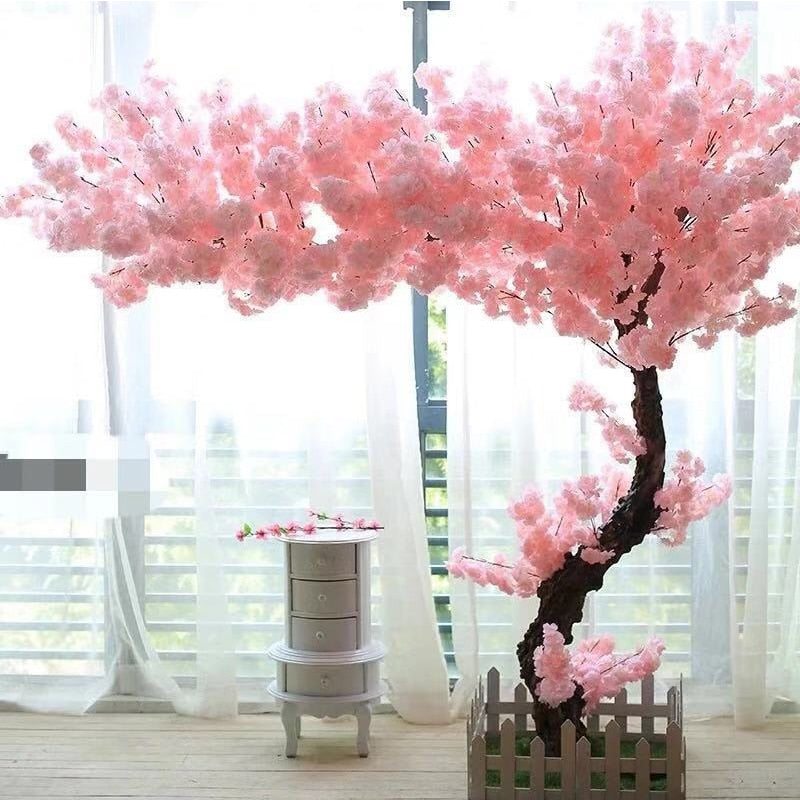 Faux Cherry Tree - Lifelike Decor for Weddings & Events