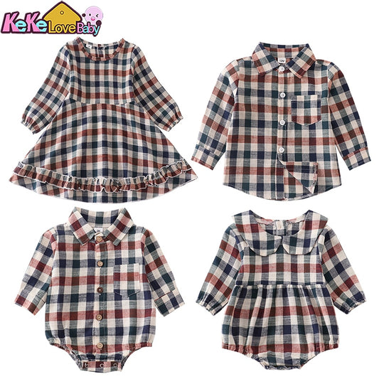 Lattice Matching Kids Outfits