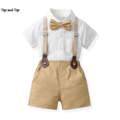 Erdbeer-Sommer-Outfit-Set für Mädchen | 2-8 Jahre