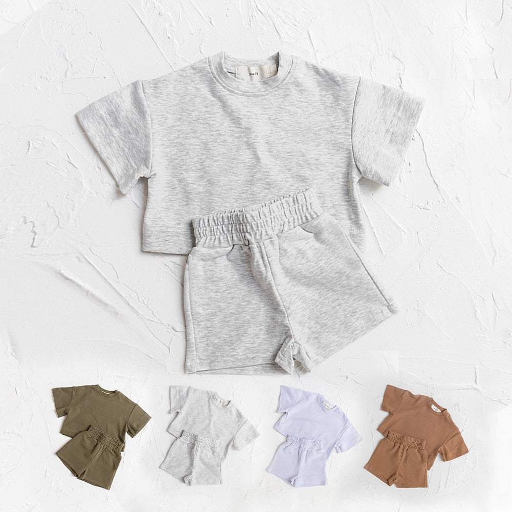 Sommer Baby Casual Set T-Shirt + Shorts