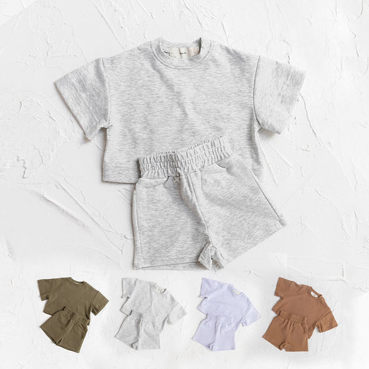 Summer Baby Casual Set T-Shirt + Shorts