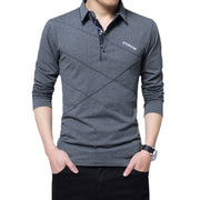 Stripe Designer Long T-Shirt for Men